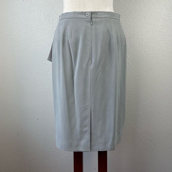 NWT Josephine Chaus Matching Button Down Shirt and Silk Skirt Size 10 - Picture 12 of 12